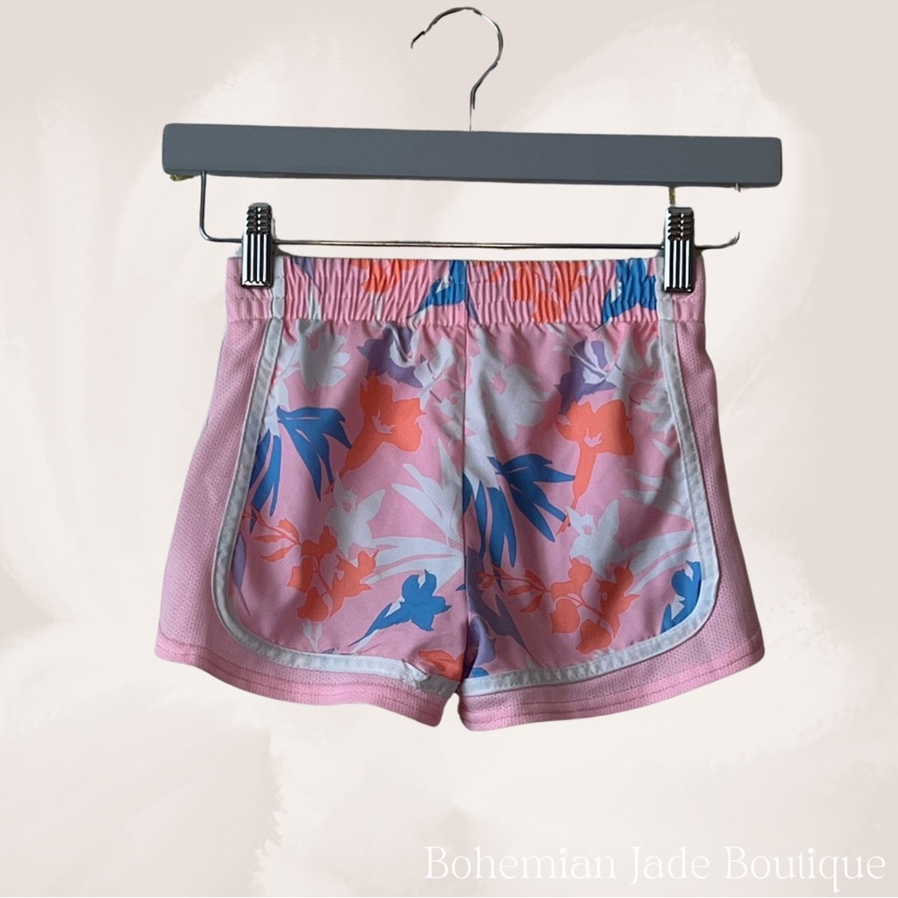 Champion Kids Floral Print Running Shorts - Picture 2 of 4